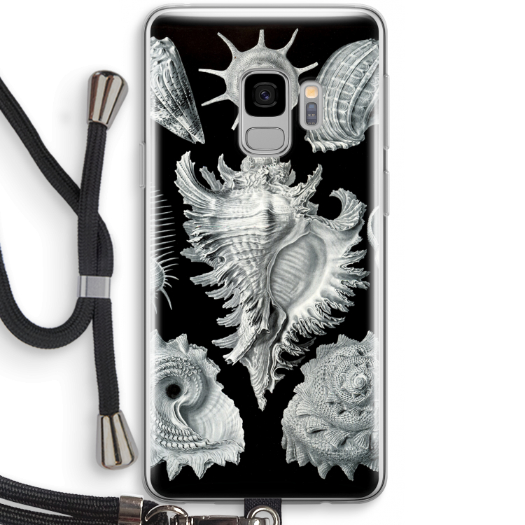 Haeckel Prosobranchia: Samsung Galaxy S9 Transparant Hoesje met koord
