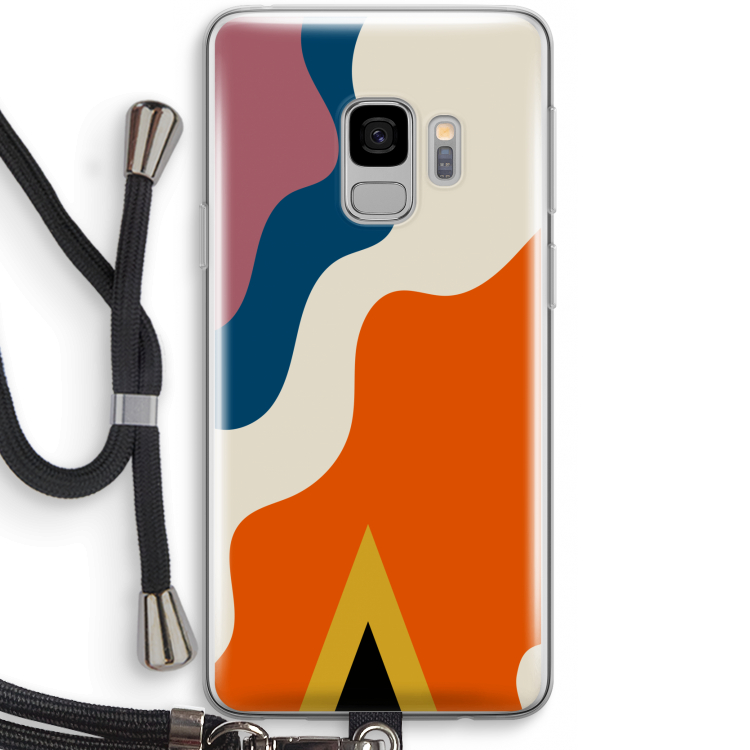 Noor A: Samsung Galaxy S9 Transparant Hoesje met koord
