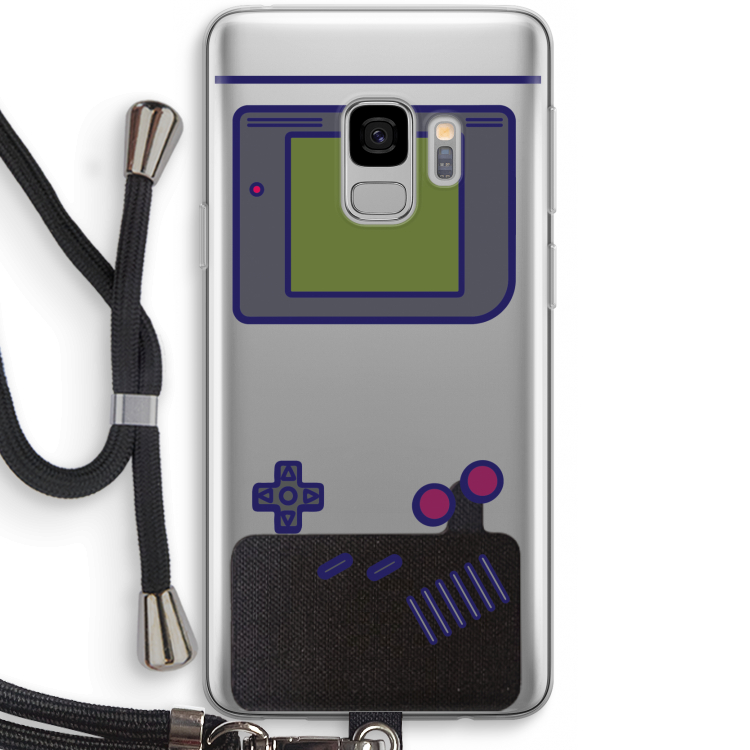 Game On: Samsung Galaxy S9 Transparant Hoesje met koord