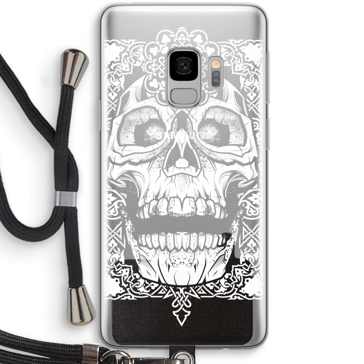 Seek & Destroy: Samsung Galaxy S9 Transparant Hoesje met koord