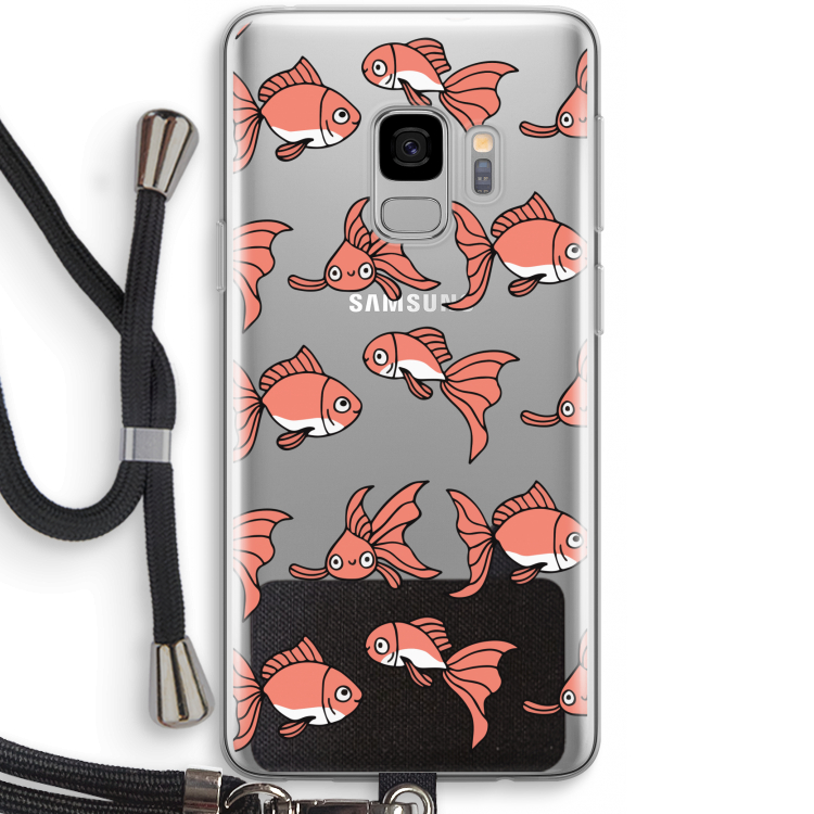 Blub: Samsung Galaxy S9 Transparant Hoesje met koord