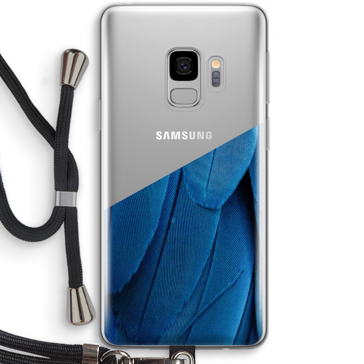 Pauw: Samsung Galaxy S9 Transparant Hoesje met koord