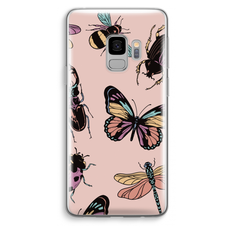 Tiny Bugs: Samsung Galaxy S9 Transparant Hoesje