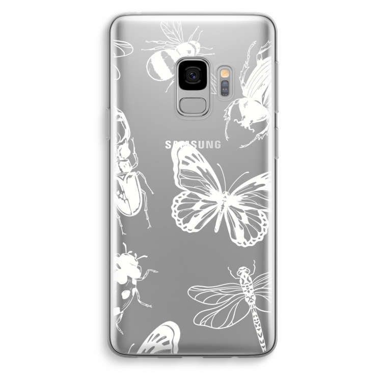 Tiny Bugs: Samsung Galaxy S9 Transparant Hoesje