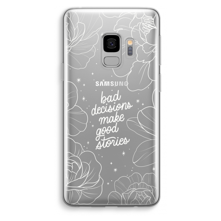 Good stories: Samsung Galaxy S9 Transparant Hoesje