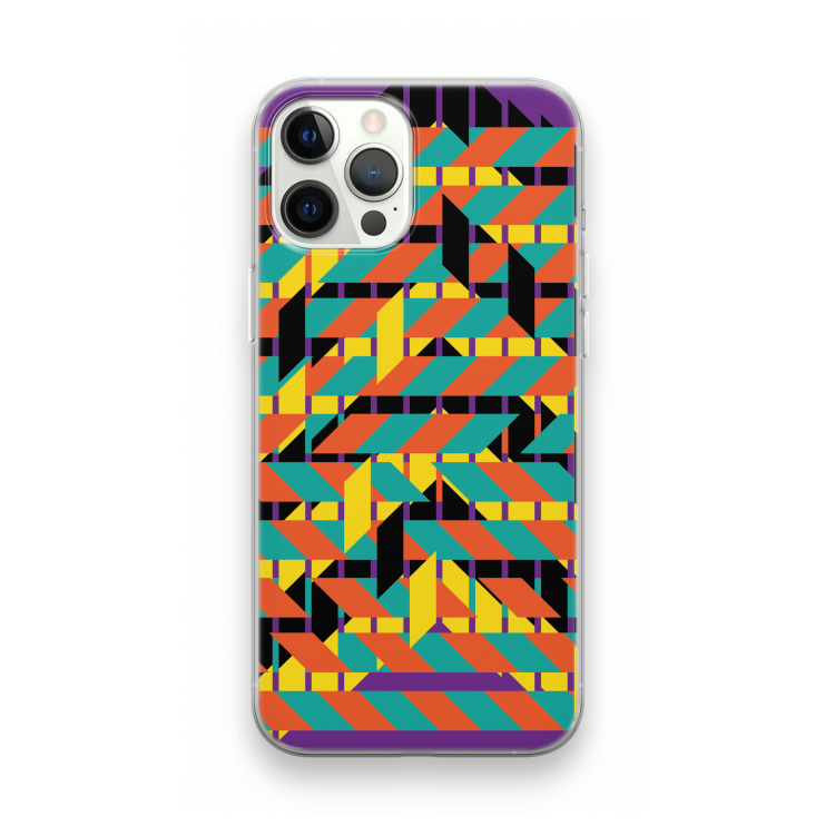 Skew Bee 2: iPhone 12 Pro Transparant Hoesje
