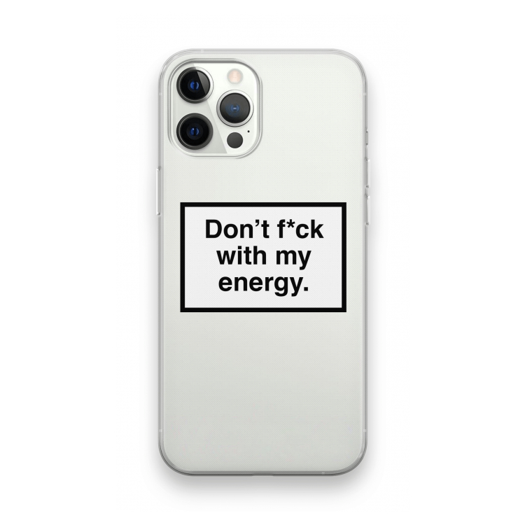 My energy: iPhone 12 Pro Transparant Hoesje