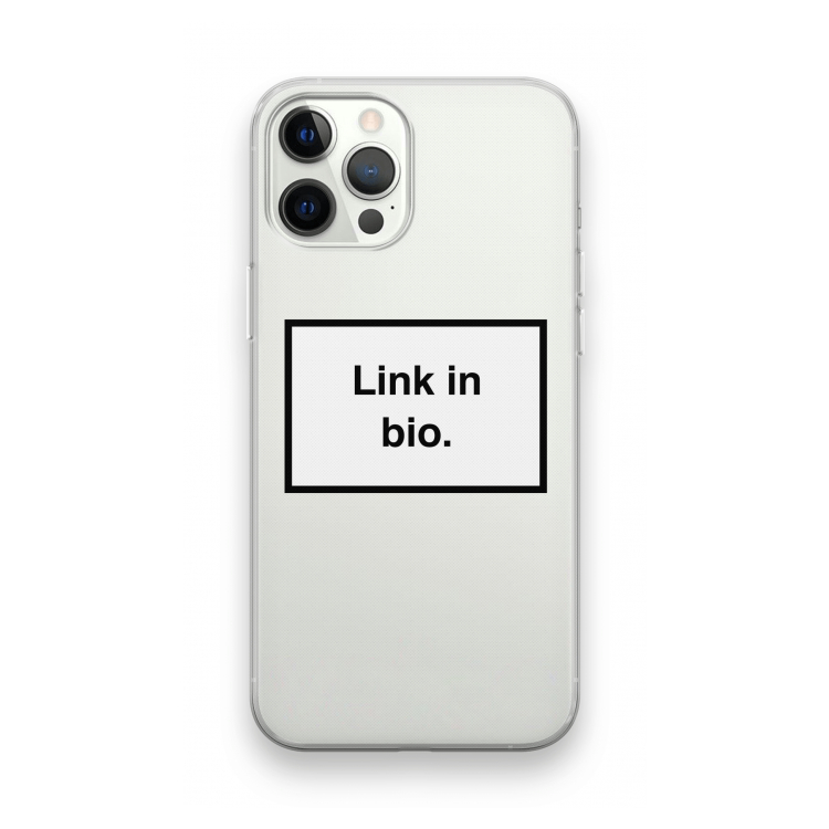 Link in bio: iPhone 12 Pro Transparant Hoesje