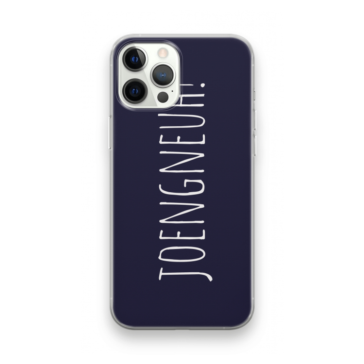 Joengneuh!: iPhone 12 Pro Transparant Hoesje
