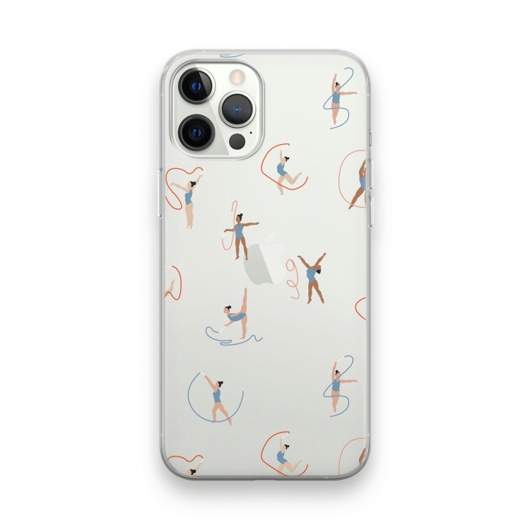 Dancing #3: iPhone 12 Pro Transparant Hoesje
