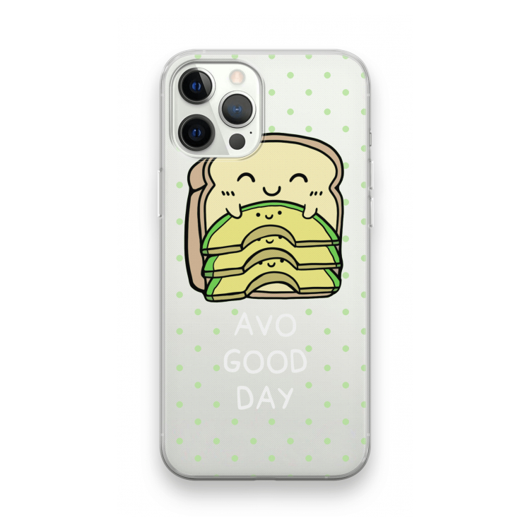Avo Good Day: iPhone 12 Pro Transparant Hoesje