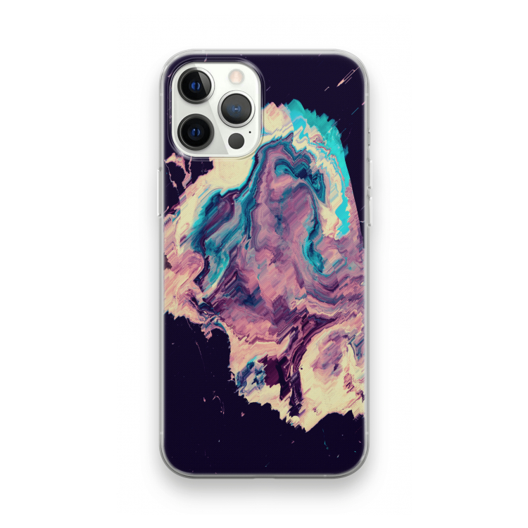 Cosmic Silence: iPhone 12 Pro Transparant Hoesje