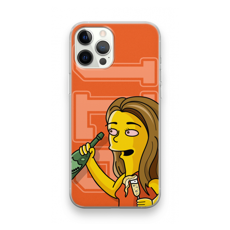 Jamie Lee Simpson: iPhone 12 Pro Transparant Hoesje