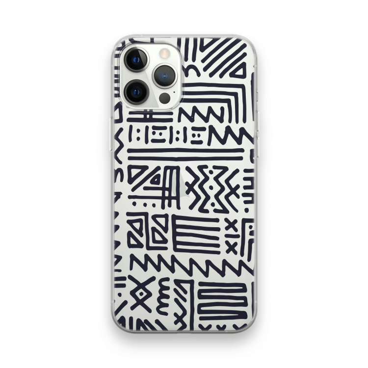 Marrakech print: iPhone 12 Pro Transparant Hoesje