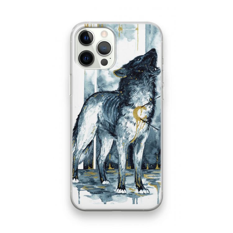 Bleeding Soul: iPhone 12 Pro Transparant Hoesje