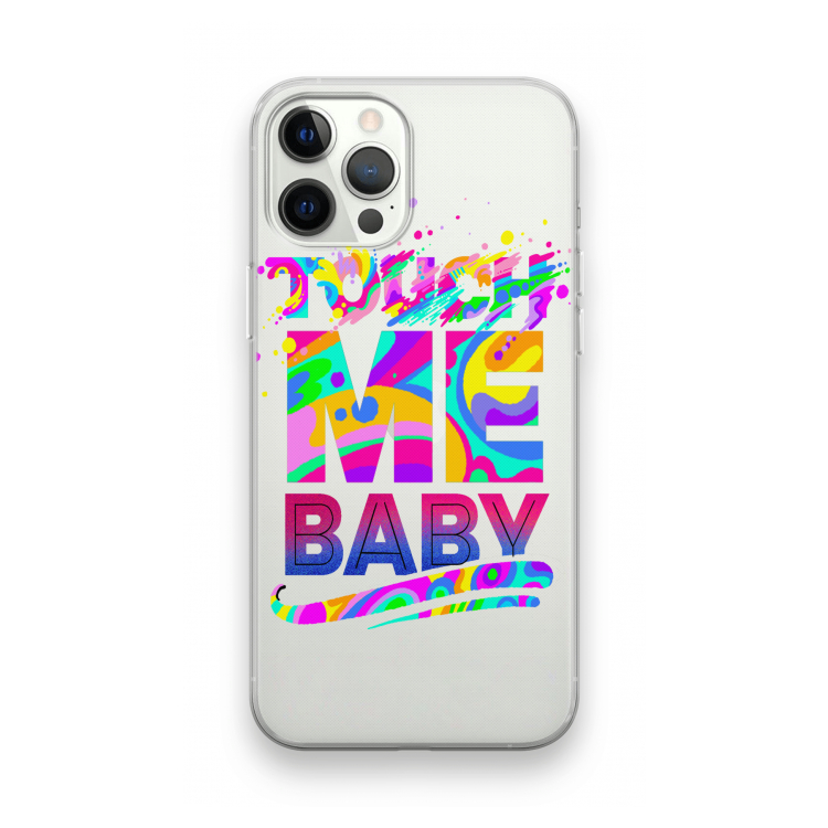 Touch Me: iPhone 12 Pro Transparant Hoesje