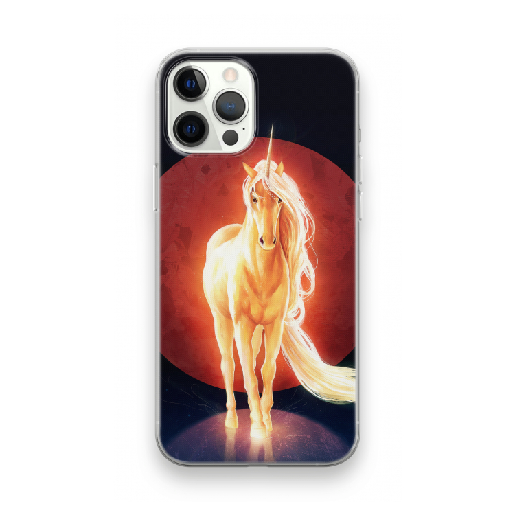 Last Unicorn: iPhone 12 Pro Transparant Hoesje