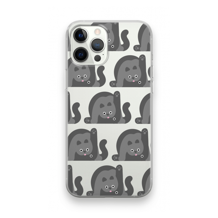 Cats: iPhone 12 Pro Transparant Hoesje