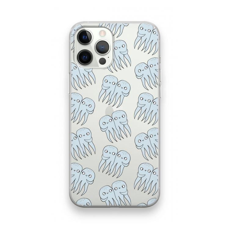 Octopussen: iPhone 12 Pro Transparant Hoesje