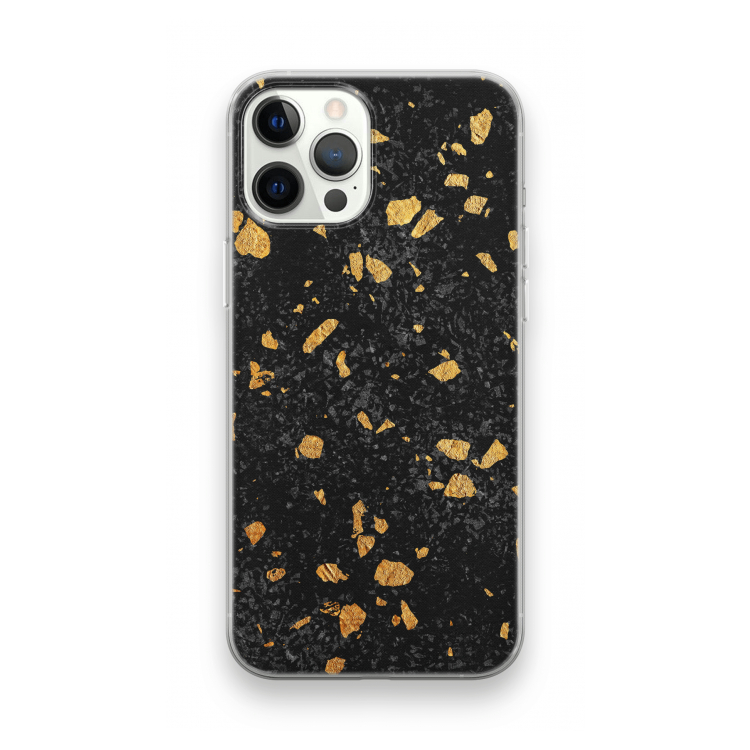Terrazzo N°7: iPhone 12 Pro Transparant Hoesje