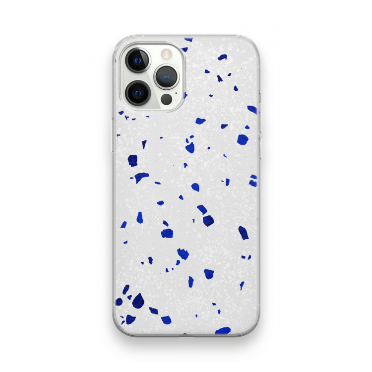 Terrazzo N°5: iPhone 12 Pro Transparant Hoesje