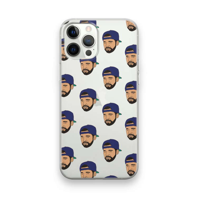 Drake Away: iPhone 12 Pro Transparant Hoesje
