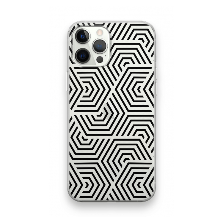 Magic pattern: iPhone 12 Pro Transparant Hoesje