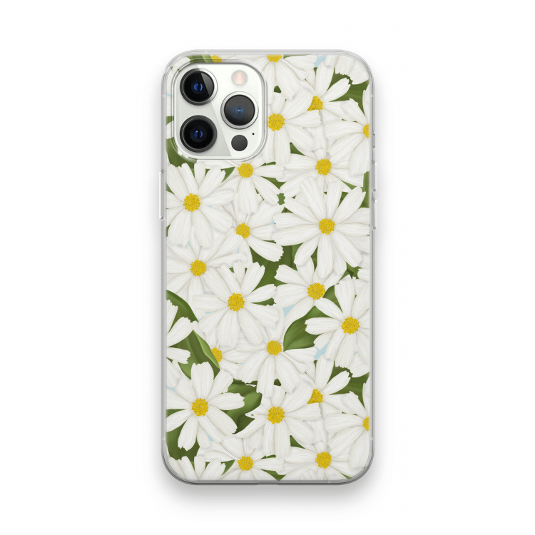 Summer Daisies: iPhone 12 Pro Transparant Hoesje