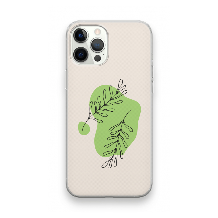 Beleaf in you: iPhone 12 Pro Transparant Hoesje