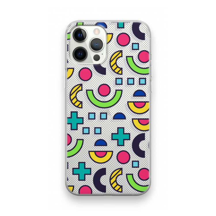 8-bit N°6: iPhone 12 Pro Transparant Hoesje
