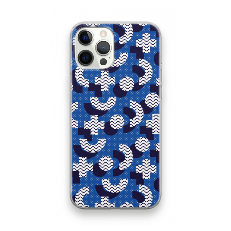 8-bit N°5: iPhone 12 Pro Transparant Hoesje
