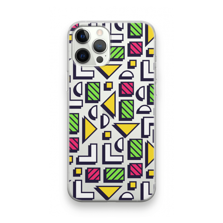 8-bit N°4: iPhone 12 Pro Transparant Hoesje