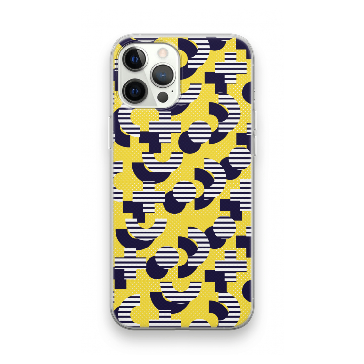 8-bit N°3: iPhone 12 Pro Transparant Hoesje