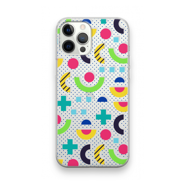 8-bit N°1: iPhone 12 Pro Transparant Hoesje