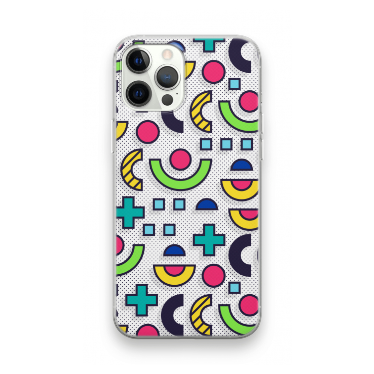 8-bit N°6: iPhone 12 Pro Transparant Hoesje