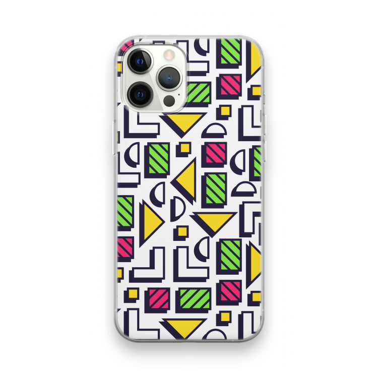 8-bit N°4: iPhone 12 Pro Transparant Hoesje
