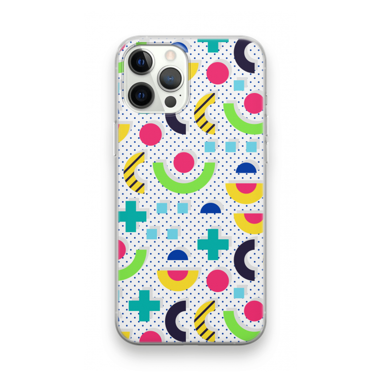 8-bit N°1: iPhone 12 Pro Transparant Hoesje