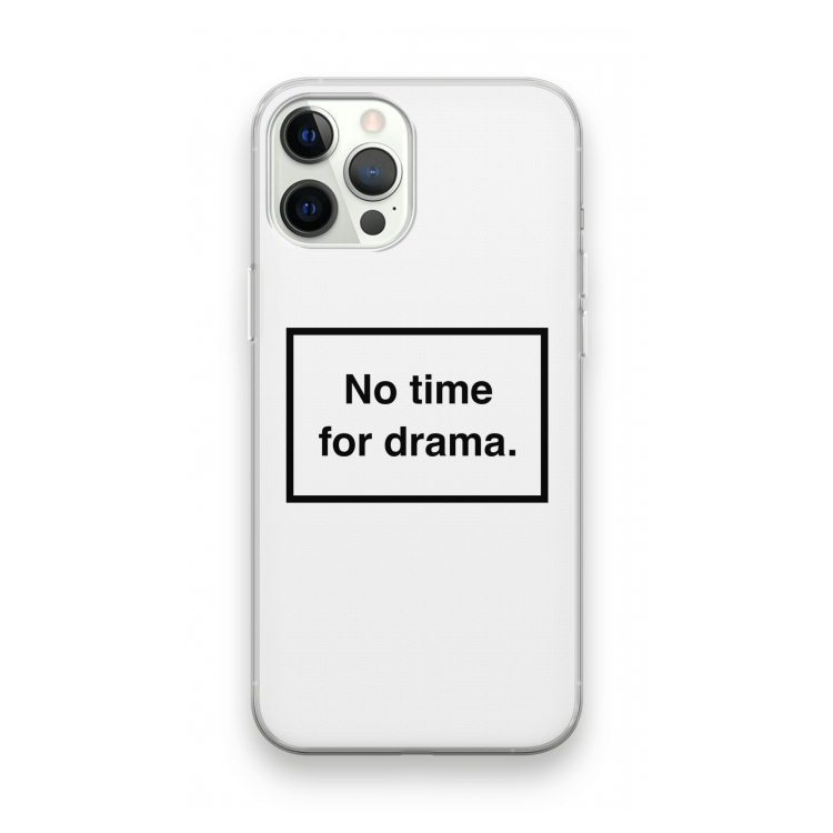 No drama: iPhone 12 Pro Transparant Hoesje