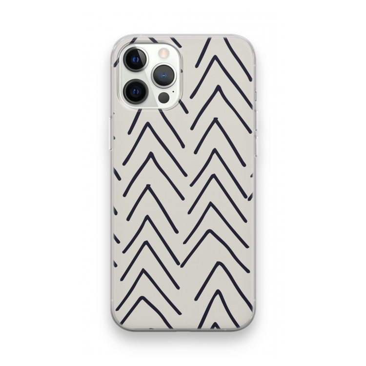 Marrakech Arrows: iPhone 12 Pro Transparant Hoesje