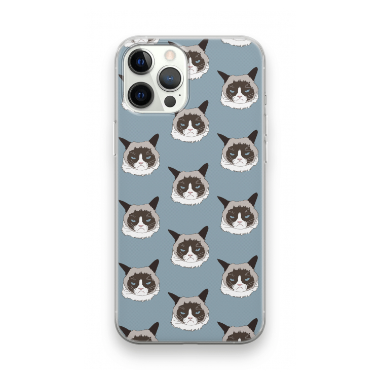 It's a Purrr Case: iPhone 12 Pro Transparant Hoesje