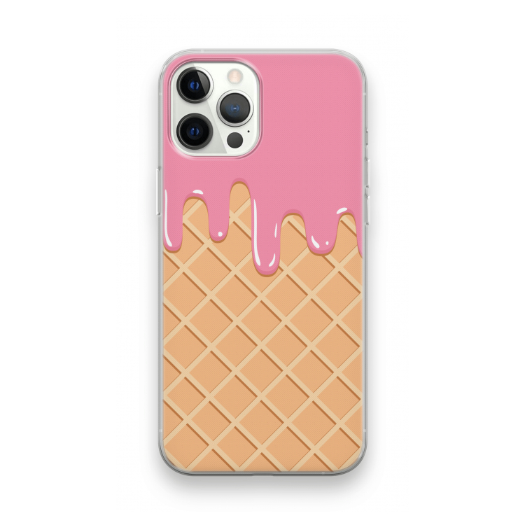 Ice cream: iPhone 12 Pro Transparant Hoesje