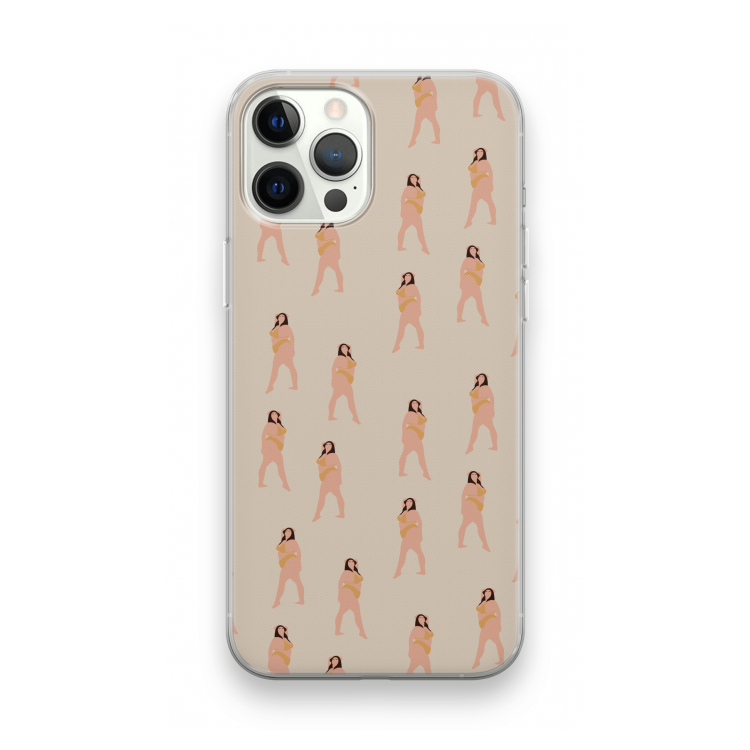 You're so golden: iPhone 12 Pro Transparant Hoesje
