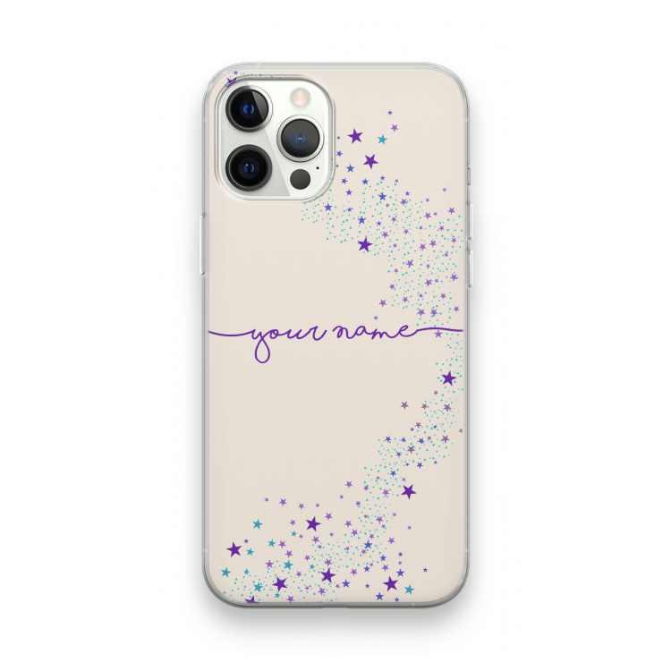 Sterren: iPhone 12 Pro Transparant Hoesje