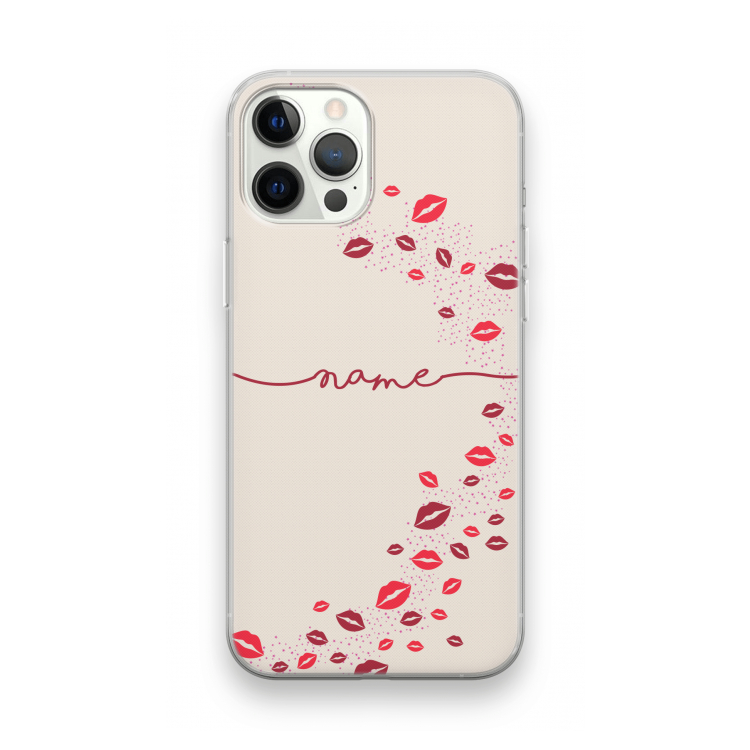 Kusjes: iPhone 12 Pro Transparant Hoesje
