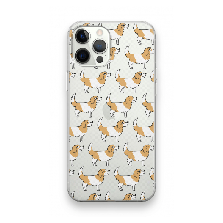 Doggy: iPhone 12 Pro Transparant Hoesje