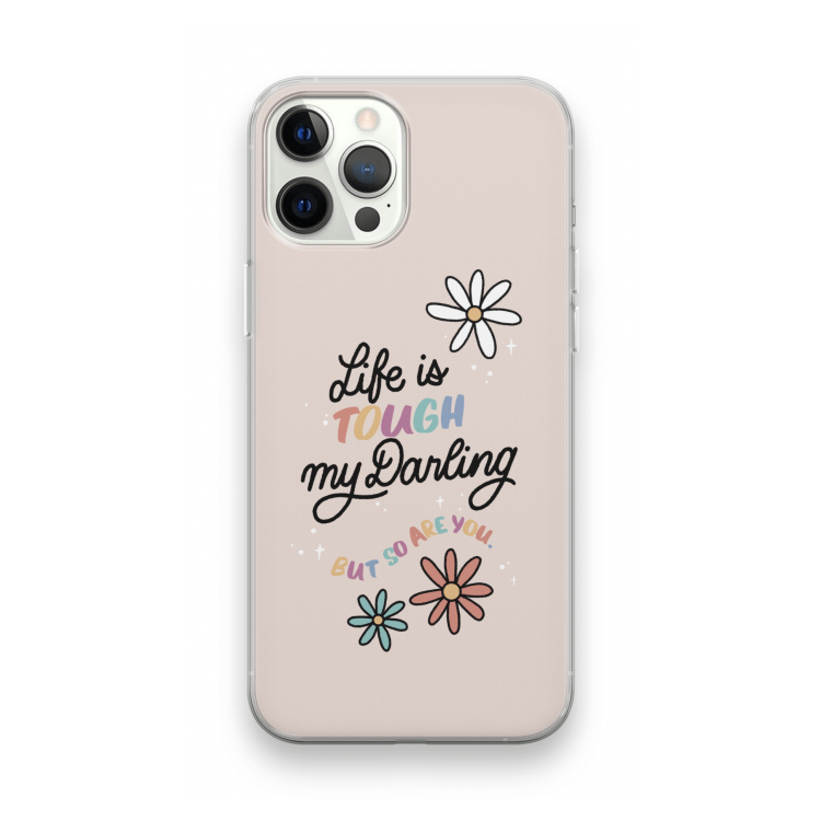 Tough Life: iPhone 12 Pro Transparant Hoesje