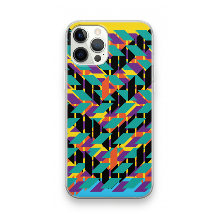 Skew Bee 1: iPhone 12 Pro Max Transparant Hoesje