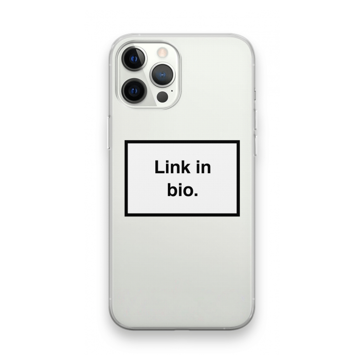 Link in bio: iPhone 12 Pro Max Transparant Hoesje