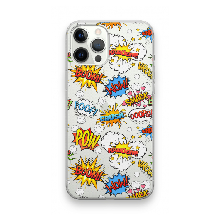 Pow Smack: iPhone 12 Pro Max Transparant Hoesje
