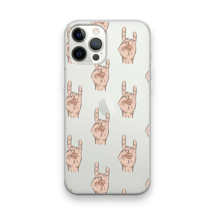 Rock: iPhone 12 Pro Max Transparant Hoesje